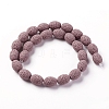 Natural Lava Rock Beads Strands G-F671-03B-17-2