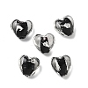 Handmade Foil Glass Beads LAMP-A011-06-1
