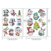 Christmas DIY Diamond Painting Sticker Kits PW-WG846C5-01-1