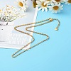 Butterfly Resin & Alloy Pendant Necklaces Set for Girl Women NJEW-JN03671-8