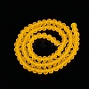 Transparent Glass Beads Strands X-EGLA-A044-T6mm-MD05-4