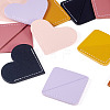 12Pcs 2 Styles Imitation Leather Book Corner Protectors AJEW-TA0001-99-2