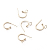 304 Stainless Steel Half Hoop Earrings STAS-Z028-B02-G-2
