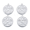 Non-Tarnish 201 Stainless Steel Pendants STAS-N098-214P-2