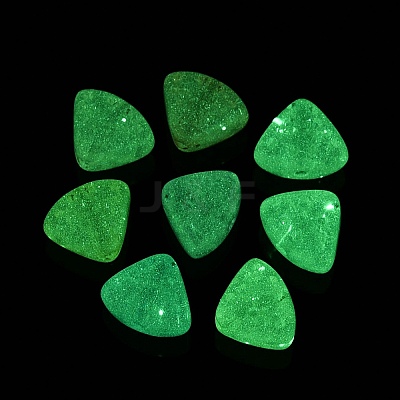 Luminous Transparent Acrylic Beads OACR-Q204-16-1