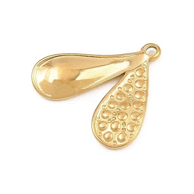 304 Stainless Steel Pendant Rhinestone Settings SA-CBA038A-01A-G-1