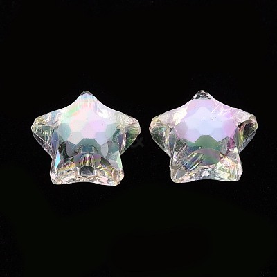 Transparent Acrylic Beads TACR-S152-02D-SS2113-1