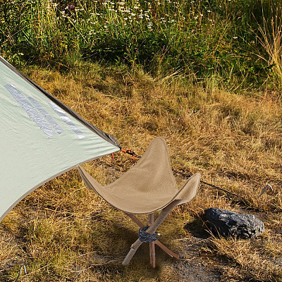Outdoor Triangular Stool Cloth AJEW-WH20022-09A-1
