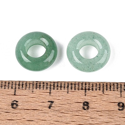 Natural Green Aventurine European Beads GG-N361-08A-1