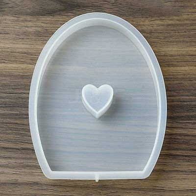 Easter Egg with Heart Shape Candle Holder Silicone Molds LS-SIL-Z019-01C-1