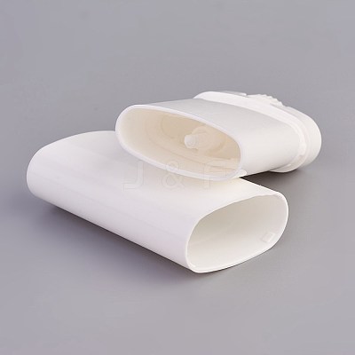 15g PP Plastic Deodorant Container LS-X-DIY-WH0143-37-1