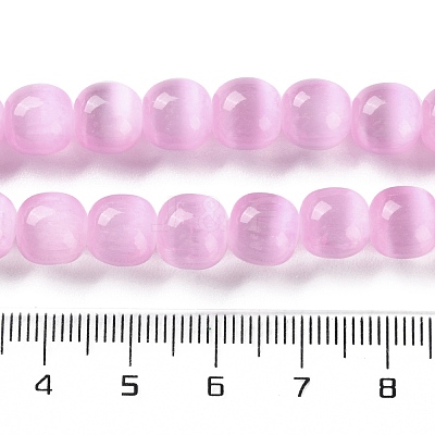 Natural Selenite Beads Strands G-B103-A01-04-1
