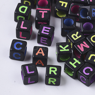 Opaque Acrylic Beads MACR-S299-054B-1
