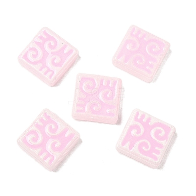 Dyed & Heated Baking Paint Glass Beads LAMP-D004-03F-1