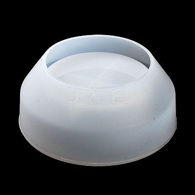 Round DIY Silicone Candle Cup Molds DIY-P078-08-1