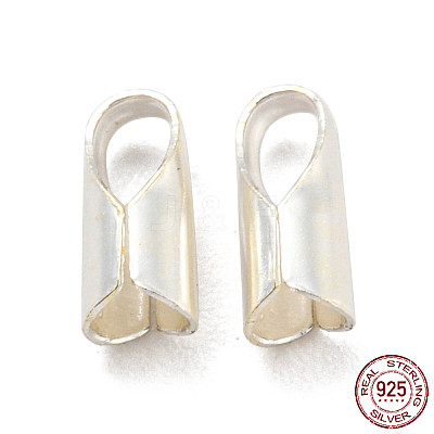 925 Sterling Silver Cord End STER-Q191-09S-1