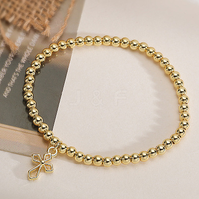 Brass Charm Bracelets WG86A15-01-1