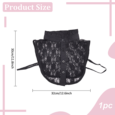 Polyester Lace Collar DIY-WH0430-634A-1