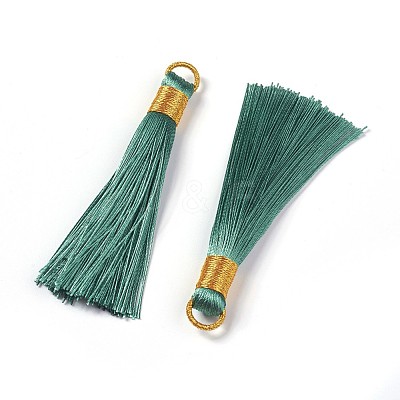 Nylon Tassel Big Pendants FIND-F008-E-1