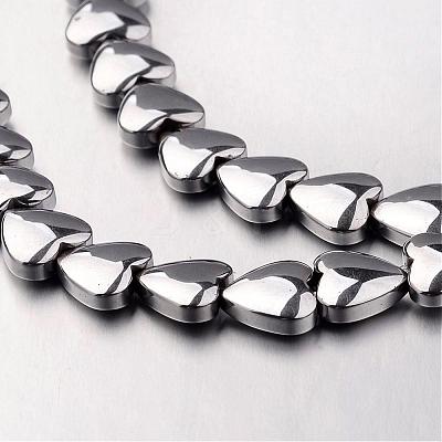 Electroplate Non-magnetic Synthetic Hematite Bead Strands G-F300-22B-01-1