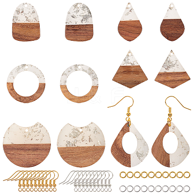DIY Dangle Earring Making Kits DIY-OC0005-32-1