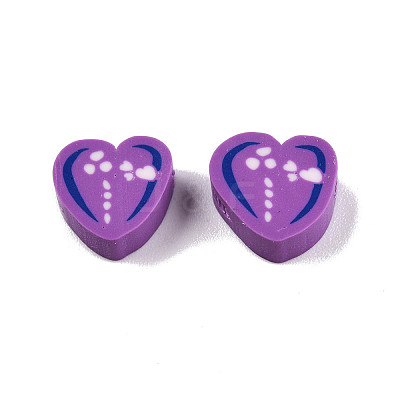 Handmade Polymer Clay Beads CLAY-N010-086B-05-1