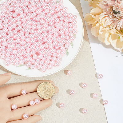 1400Pcs Imitation Pearl Acrylic Beads OACR-PA0001-39-1