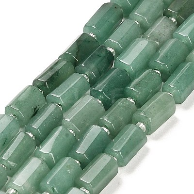 Natural Green Aventurine Beads Strands G-G068-A33-01-1