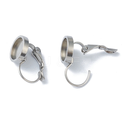 Tarnish Resistant 304 Stainless Steel Leverback Earring Findings KK-H152-09B-P-1