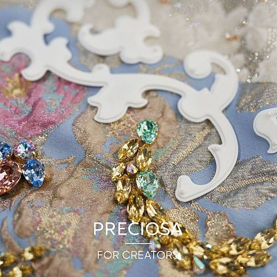 Preciosa® MAXIMA Crystal Fancy Stones Y-PRC-FG10-00030-244-1