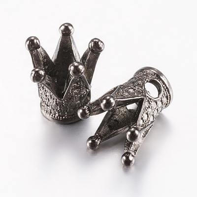 Tibetan Style Alloy Beads PALLOY-F200-09B-1