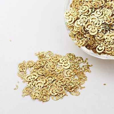 Ornament Accessories Plastic Paillette/Sequins Beads X-PVC-E001-13-LS01-1