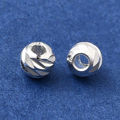 Brass Beads KK-B147-02C-S-1