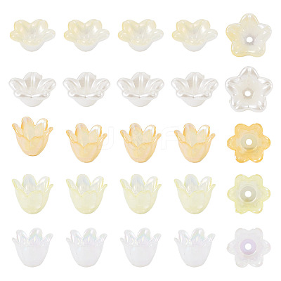 Acrylic Bead Caps OACR-TA0014-45D-1