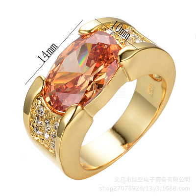 Brass with Cubic Zirconia Finger Rings FS-WG2B993-28-1