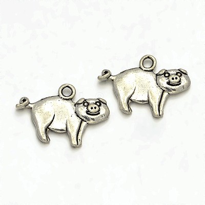 Tibetan Style Alloy Pendants PALLOY-N0115-06AS-1