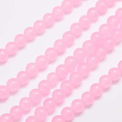 Natural & Dyed Malaysia Jade Bead Strands X-G-A146-6mm-A16-1