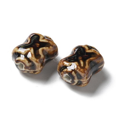 Handmade Porcelain Beads PORC-L080-E08-1