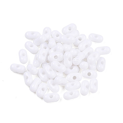 Opaque Acrylic Beads MACR-T048-02B-1