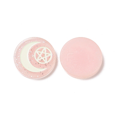 Resin Cabochons LS-RESI-G055-02F-1
