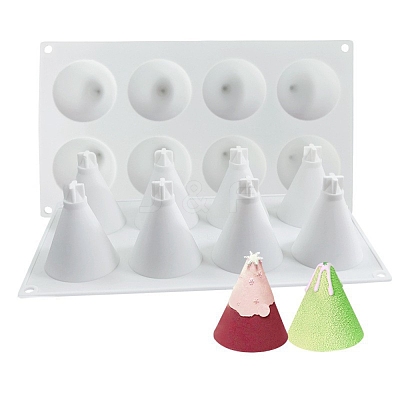 Cone DIY Candle Silicone Molds CAND-B002-15-1