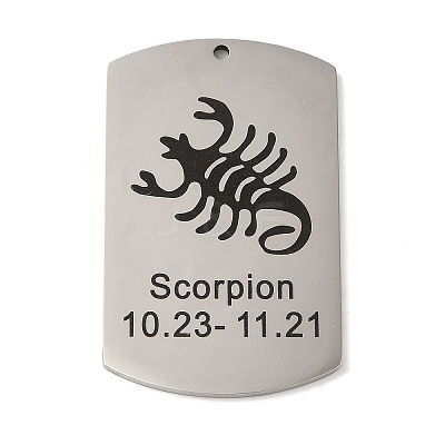 Non-Tarnish 304 Stainless Steel Pendants LS-STAS-C098-01J-P-1
