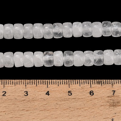 Natural Quartz Crystal Beads Strands GG-CBA792A-G07-4x7mm-1