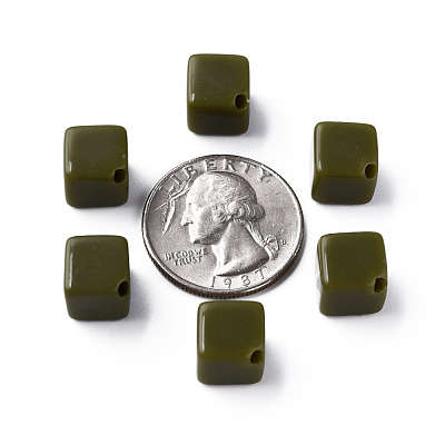 Opaque Acrylic Beads MACR-S373-135-A11-1