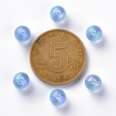 Transparent Acrylic Beads MACR-S370-B6mm-749-1