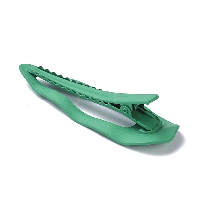Hair Accessories Spray Painted Iron Alligator Hair Clips PHAR-C003-02A-1