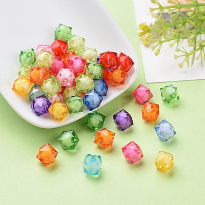 Transparent Acrylic Beads TACR-S112-10mm-M-1