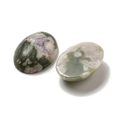Natural Peace Jade Cabochons G-C115-01A-41-1
