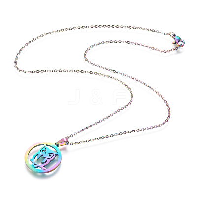 304 Stainless Steel Jewelry Sets SJEW-L141-076M-1