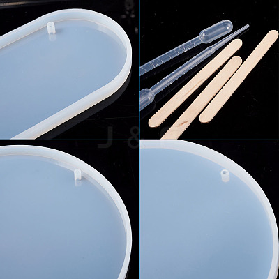 DIY Silicone Hangtag Molds DIY-TA0008-29-1